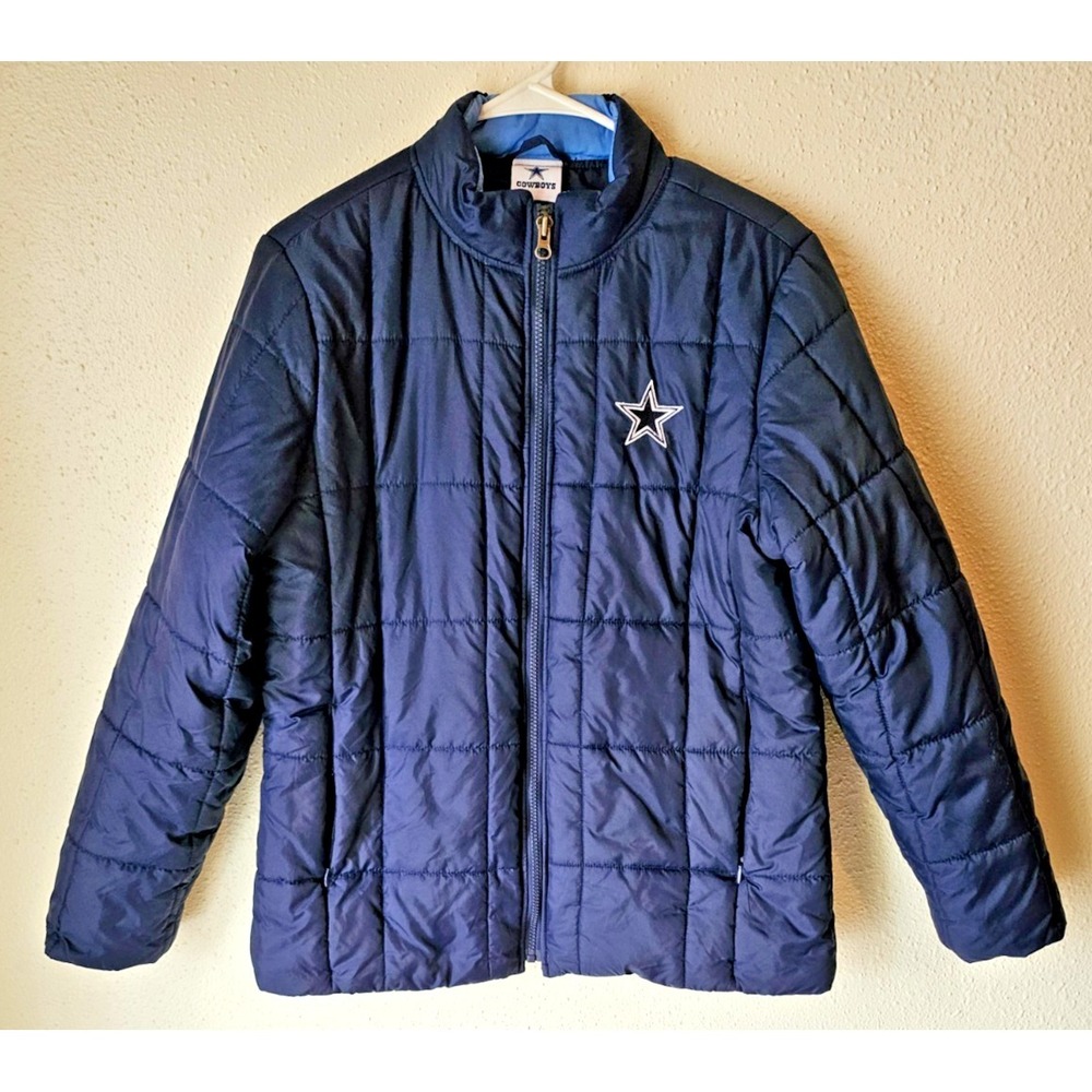 Dallas Cowboys "For Her" Quilted Jacket Women's Size Small‎ NFL Team Apparel